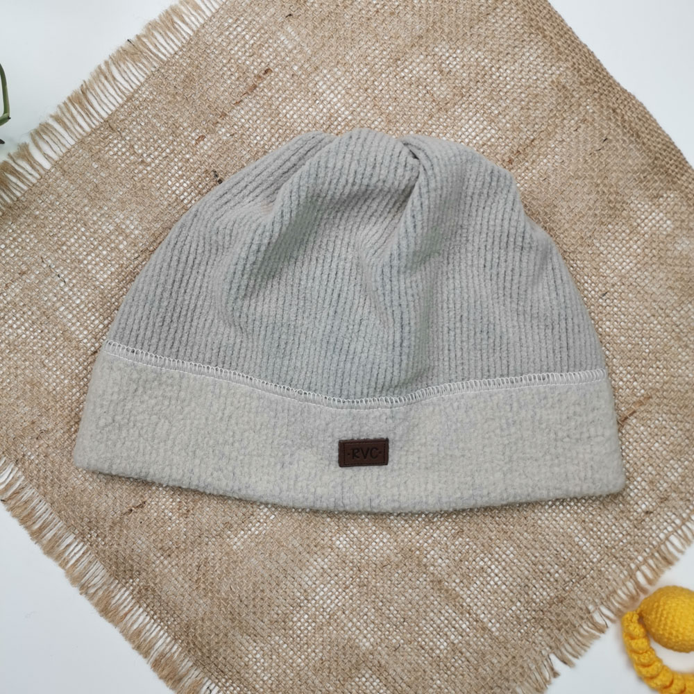 کلاه طرح کبریتی استخوانی رنگ  - فری سایز