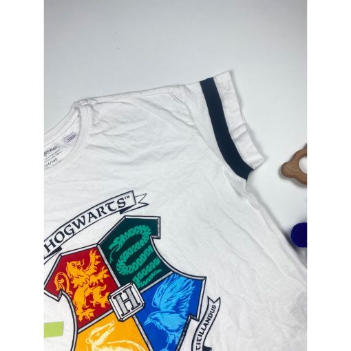 تیشرت پسرانه آستین بلند طرح عکس مار و اژدها مدل باکسی ازاد سفید رنگ - 8 تا 9 سال