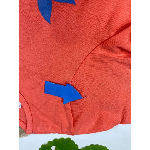 تیشرت دخترانه آستین کوتاه برند لوپیلو طرح ماهی آستین کوتاه جلو عکس دار گلبهی رنگ  - 6 سال