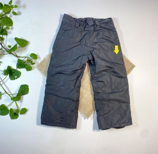 ایراد دار _ شلوار گرم پسرانه برند لوپیلو مشکی رنگ  - 2 تا 4 سال