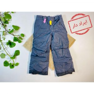 ایراد دار _ شلوار گرم نوزادی پسرانه برند لوپیلو مشکی رنگ  - 6 تا 12 ماه