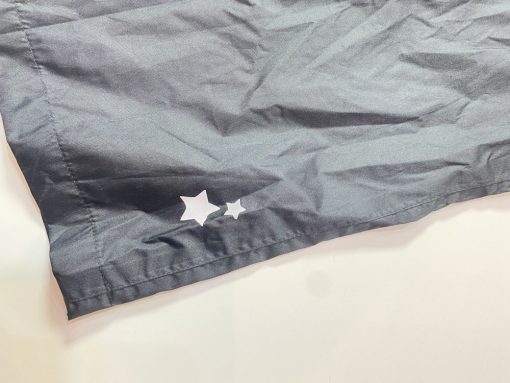 ایراد دار _ شلوار بارونی ( پلاستیکی ) پسرانه شلوار بادی کمری مشکی رنگ - 4 تا 6 سال