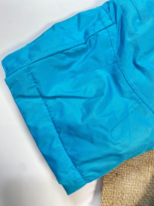 ایراد دار _ شلوار گرم نوزادی پسرانه شلوار گرم دو بنده آبی رنگ - 12 ماه