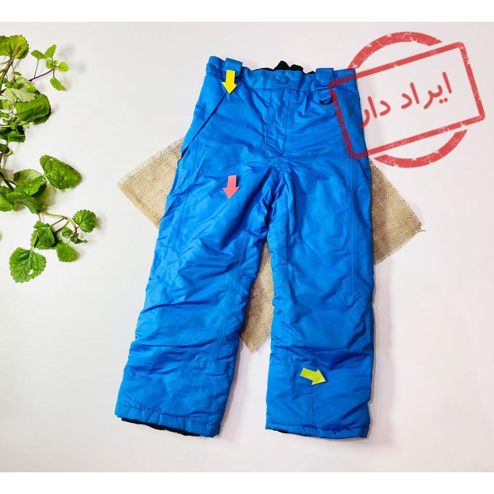 ایراد دار _ شلوار گرم پسرانه برند لوپیلو آبی تیره رنگ  - 4 تا 6 سال
