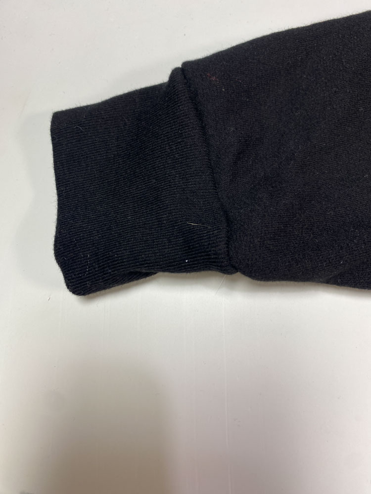 ایراد دار _ سویشرت پسرانه آستین بلند طرح اسپایدرمن جلو زیپی کلاه دار مشکی رنگ - 6 تا 8 سال