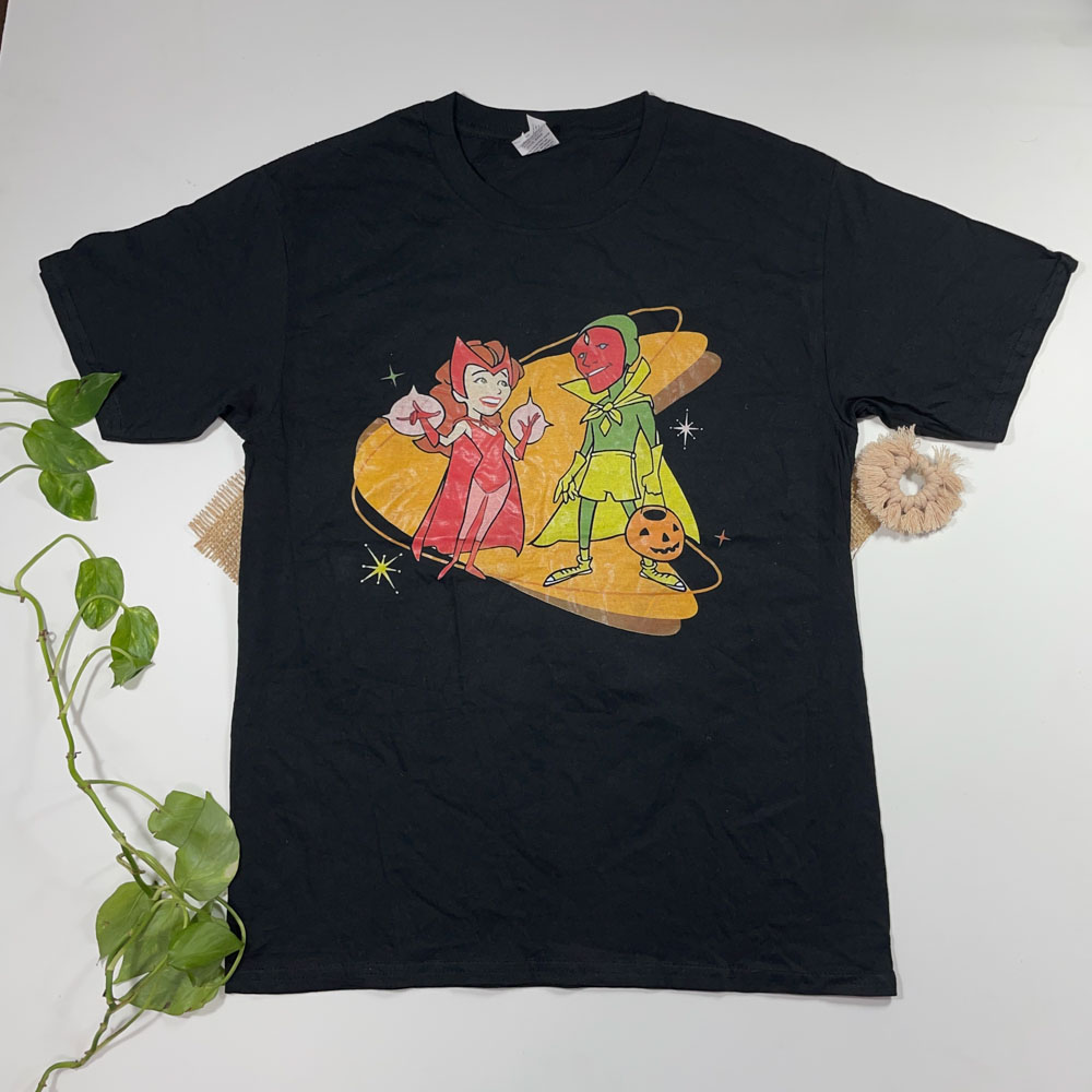 تیشرت دخترانه آستین آستین دار برند Golden طرح عروسکی مشکی رنگ - 10 تا 12 سال