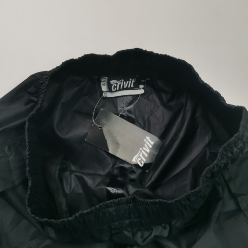 شلوار بارونی برند crivit طرح ساده ستاره مشکی رنگ