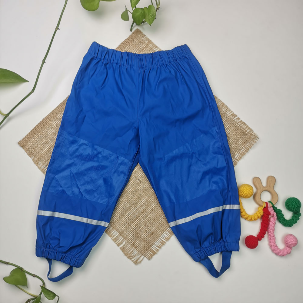 شلوار بارونی نوزادی برند لوپیلو طرح آستر دار آبی رنگ - 12 تا 24 ماه