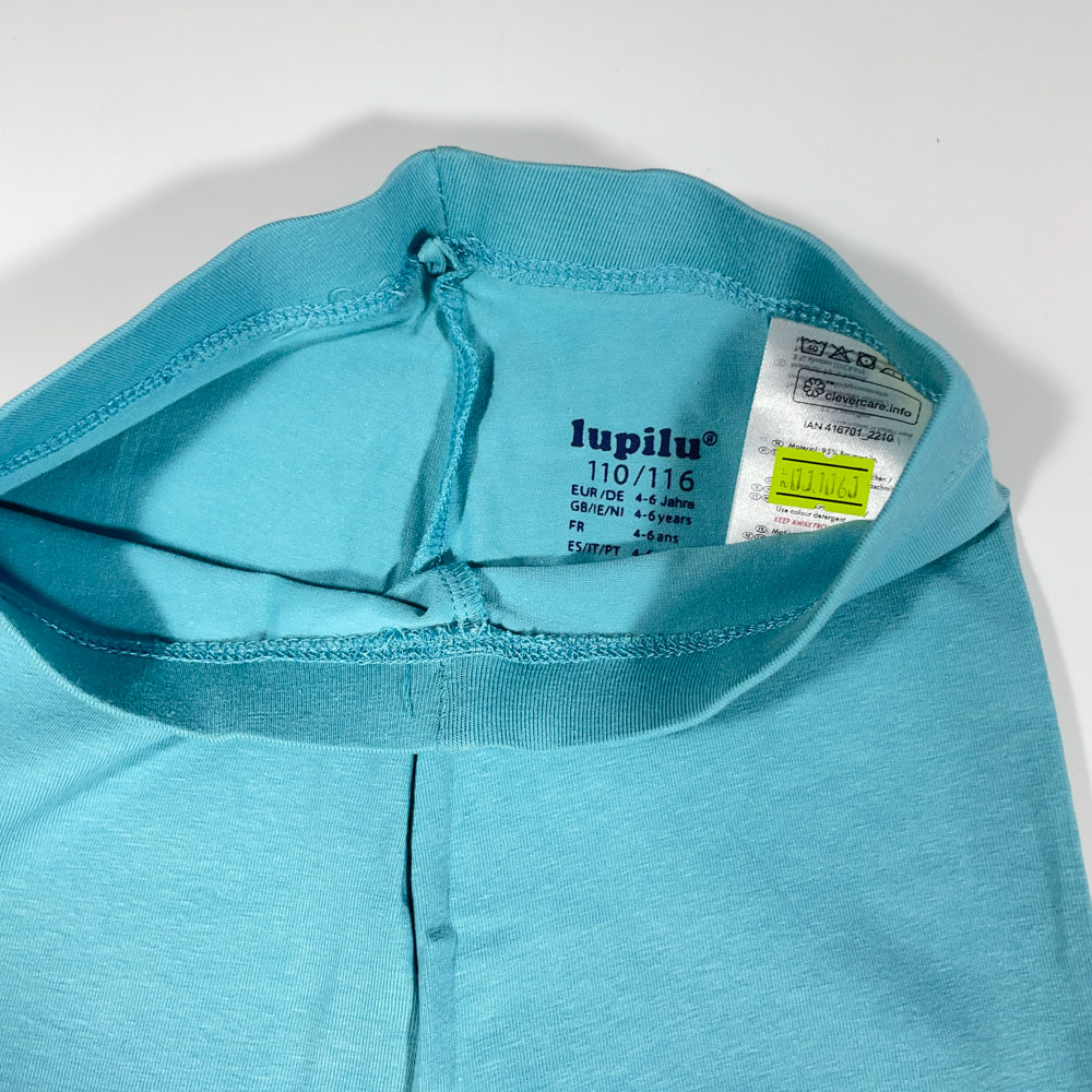 شلوار راسته برند لوپیلو طرح ساده ابی رنگ - 4 تا 6 سال