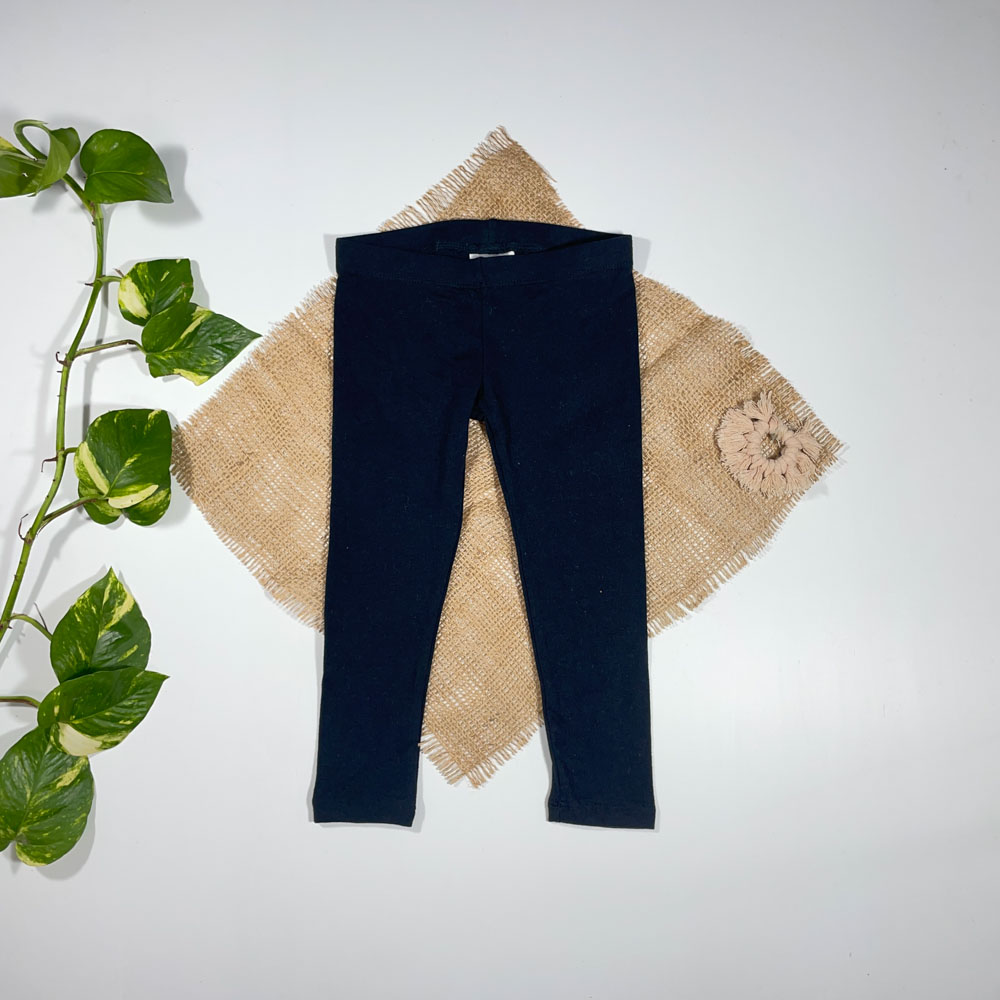 شلوار نوزادی پسرانه راسته برند L and d طرح ساده سرمه ای تیره رنگ - 12 تا 24 ماه