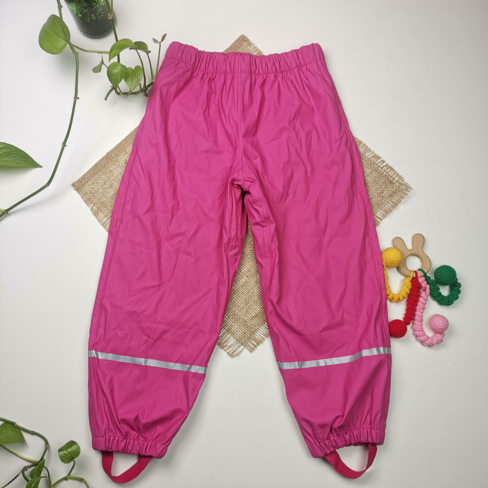 شلوار بارونی دخترانه برند لوپیلو طرح تو پلار صورتی رنگ