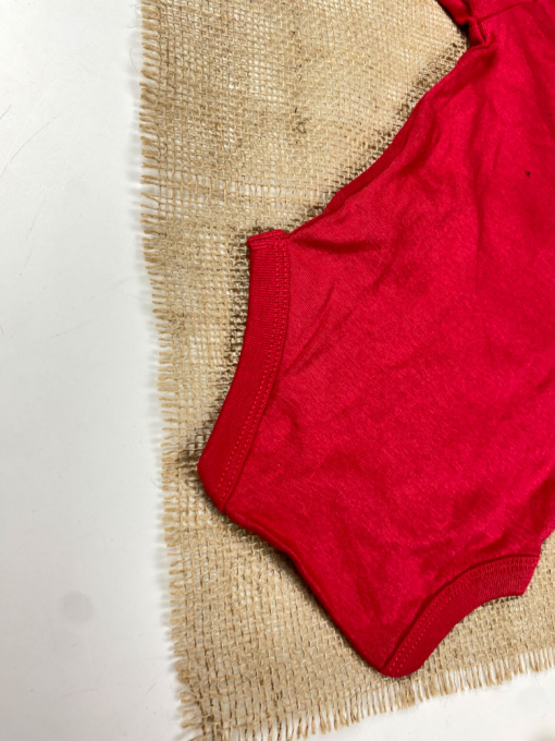 ست دو عددی بادی نوزادی آستین بلند برند لوپیلو طرح کریسمسی و خرسی سرمه ای رنگ - 2 تا 6 ماه - Image 2