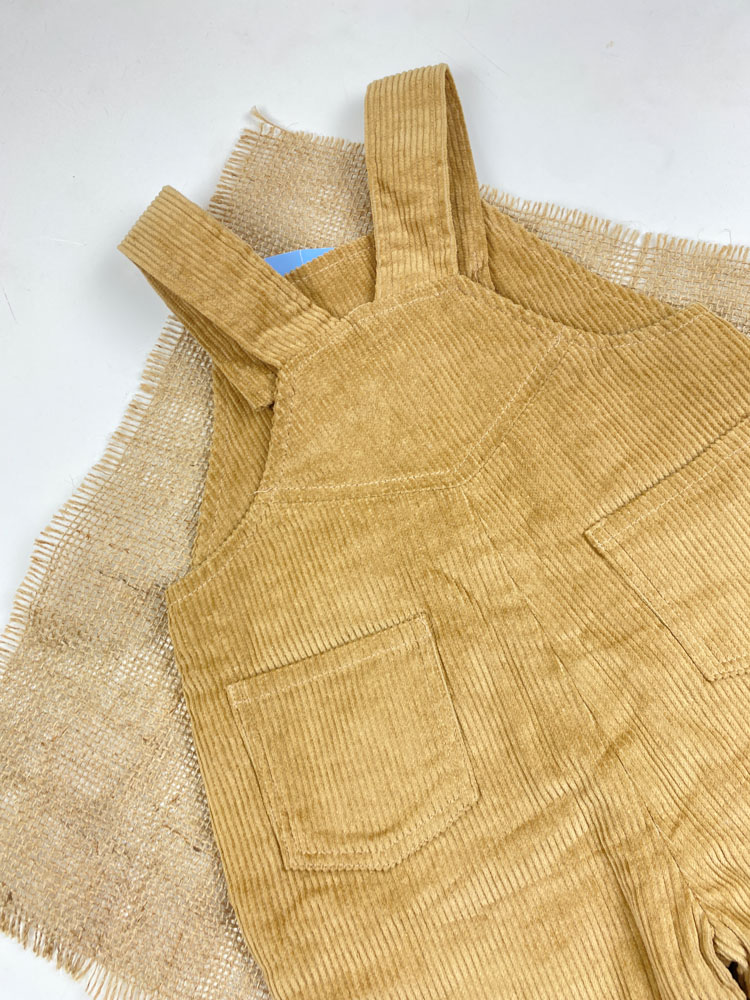 بیلر نوزادی پسرانه برند Disney طرح آستر دار مخمل کبریتی بژ رنگ - 12 تا 18 ماه