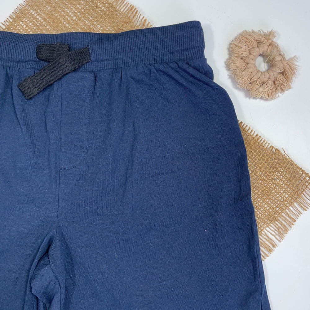 شلوارک پسرانه برند Papparts کمر کش سرمه ای رنگ - 8 تا 10 سال