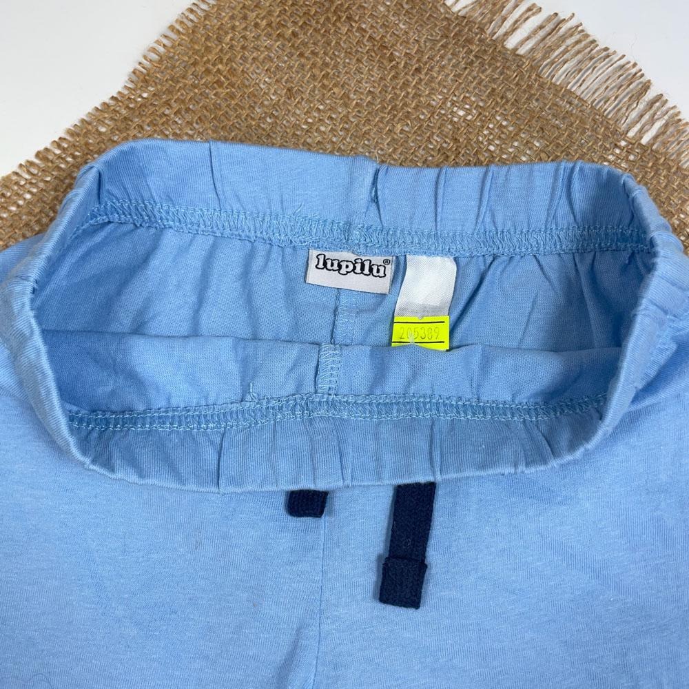 شلوارک پسرانه برند Iupilu کمر کش ابی روشن رنگ - 4 تا 6 سال