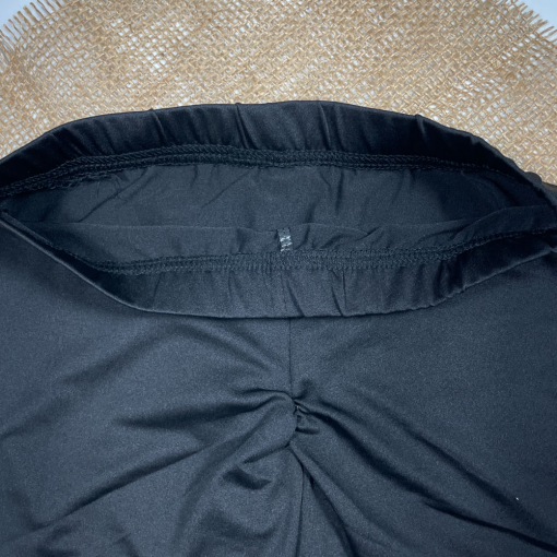 شورت پسرانه آستین لنگه دار طرح ساده مشکی رنگ - 6 تا 8 سال