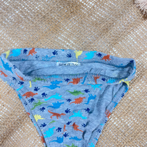 شورت نوزادی دخترانه برند Impidimpi طرح عروسکی طوسی رنگ - 12 تا 24 ماه