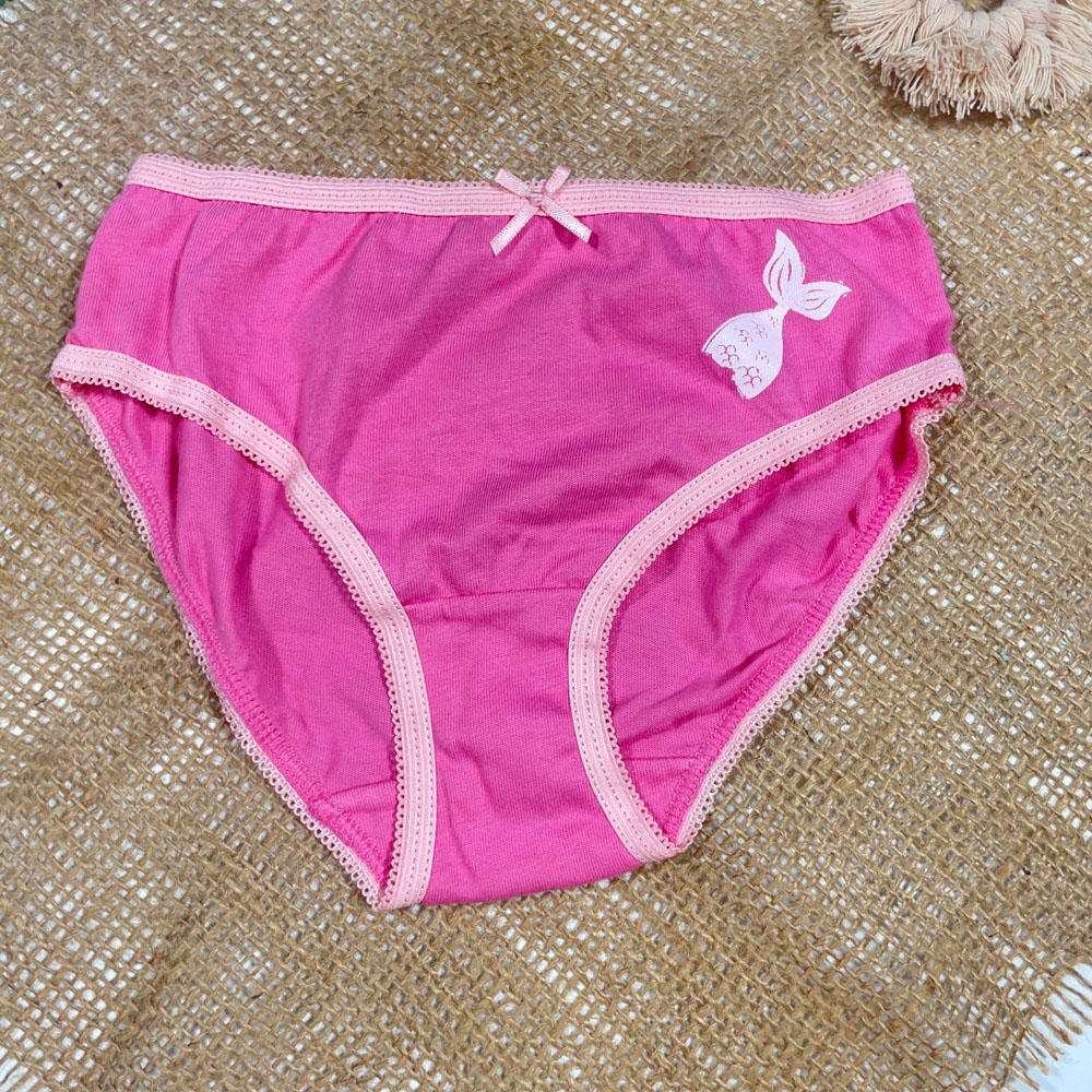 شورت نوزادی دخترانه برند Iupilu طرح ماهی دور گیپور صورتی رنگ - 12 تا 24 ماه