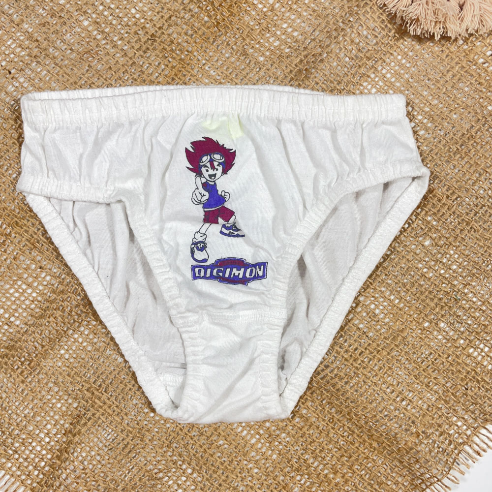 شورت دخترانه طرح عروسکی سفید رنگ - 2 سال