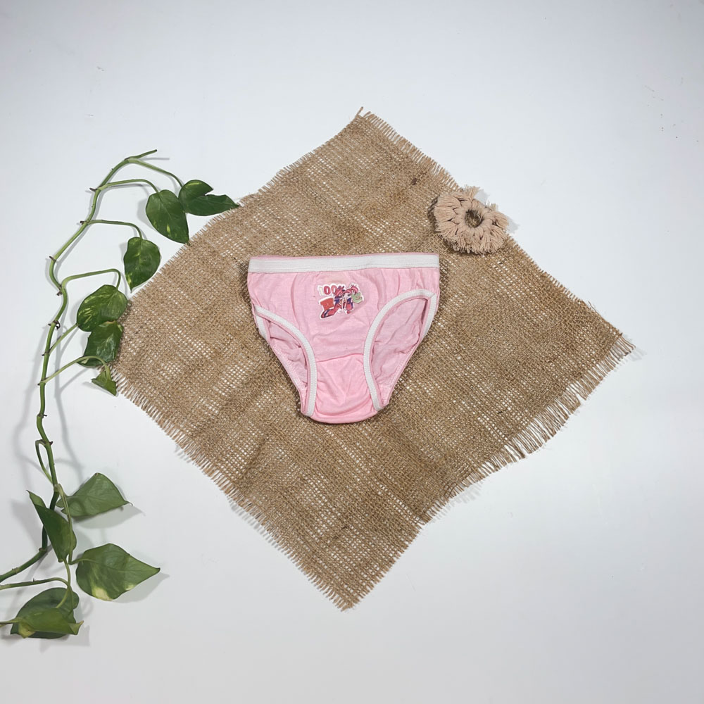 شورت نوزادی دخترانه طرح صورتی صورتی رنگ - 12 تا 24 ماه