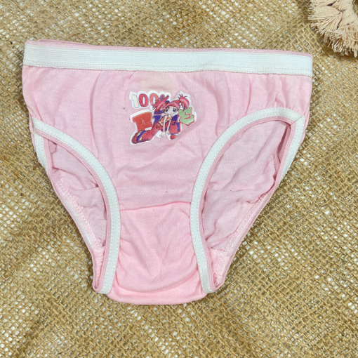 شورت نوزادی دخترانه طرح صورتی صورتی رنگ - 12 تا 24 ماه