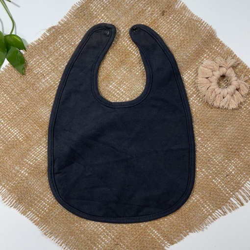 پیشبند نوزادی طرح ساده خاکی رنگ - 0 تا 6 ماه