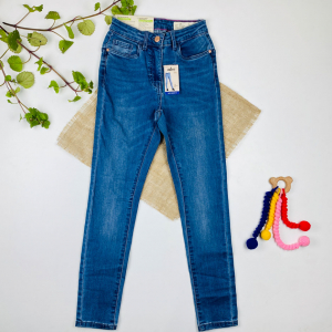 شلوار جین دخترانه برند pepperts کمر کش دار آبی رنگ - 9 تا 10 سال