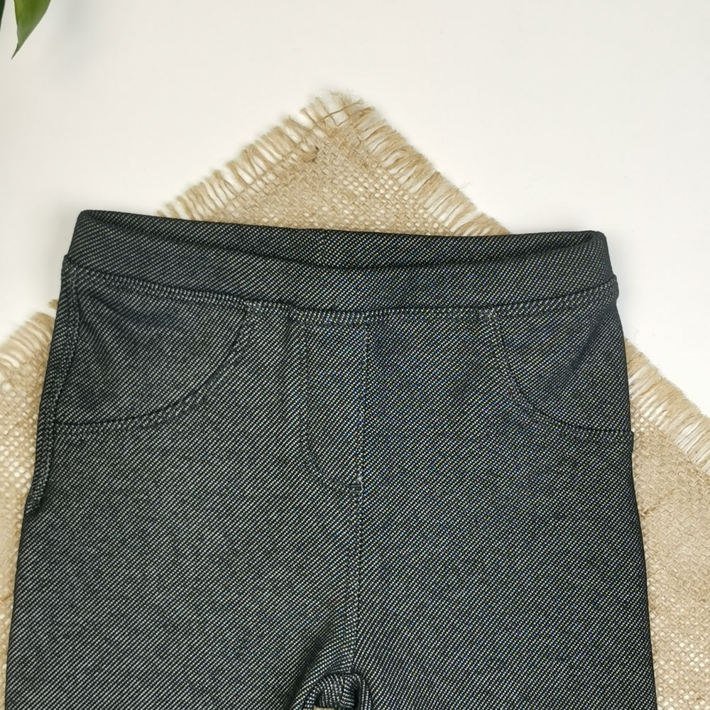 شلوار نوزادی جذب برند لوپیلو طرح جیب نما تو کرکی نوک مدادی رنگ