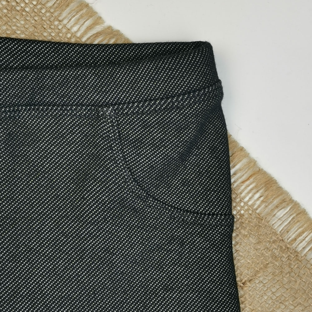 شلوار نوزادی جذب برند لوپیلو طرح جیب نما تو کرکی نوک مدادی رنگ