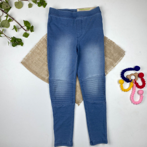 شلوار طرح جین برند pepperts کمرکش آبی کمرنگ