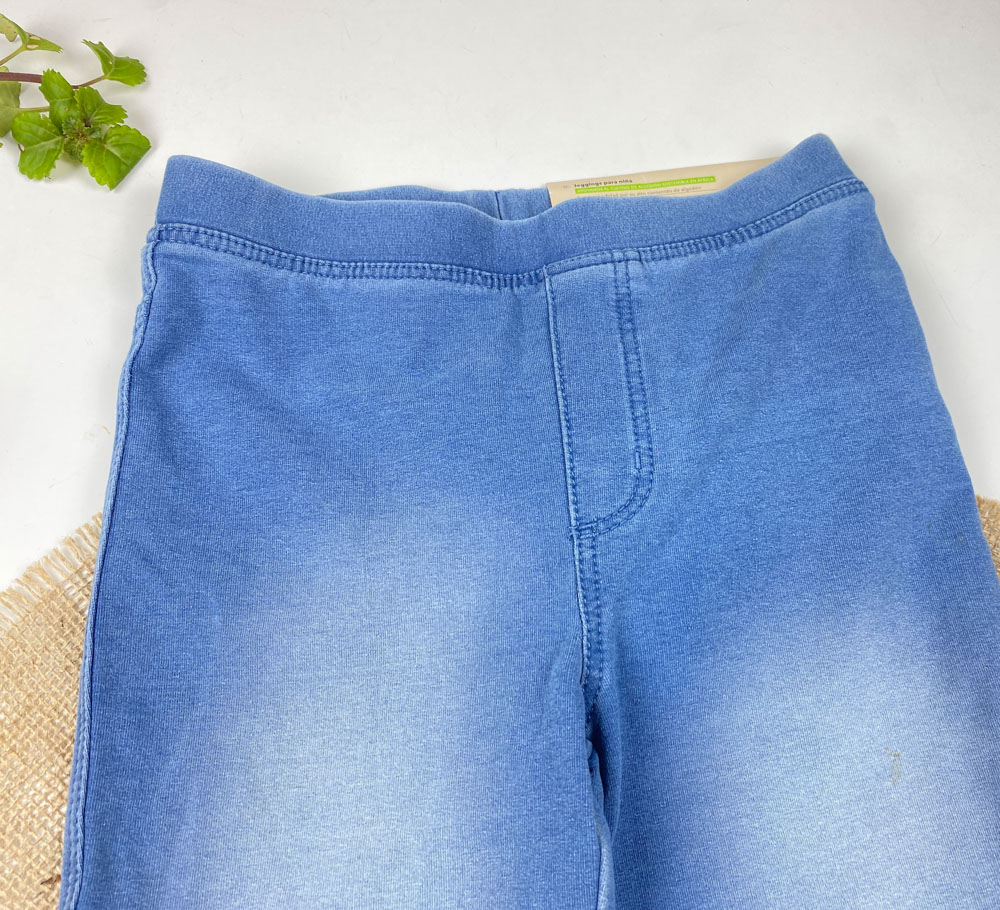 شلوار طرح جین برند pepperts کمرکش آبی کمرنگ