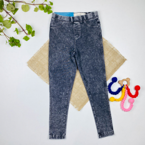 شلوار طرح جین برند pepperts طرح جیب نما کشی ذغالی ابرو باد رنگ