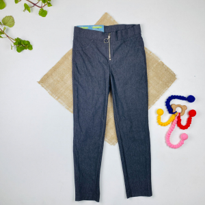 شلوار پارچه ای برند pepperts طرح جیب نما زیپ نما طوسی پر رنگ