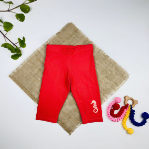 شلوار کوتاه  دخترانه برند لوپیلو طرح ستاره دریایی گلبهی رنگ