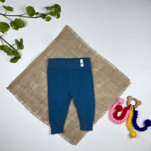 شلوار نوزادی مچ دار برند لوپیلو طرح ساده سبز سدری رنگ - 2 تا 6 ماه