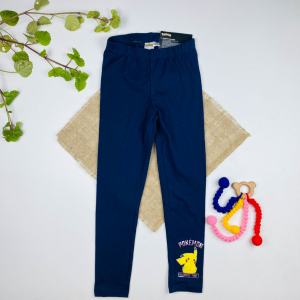 شلوار ساده برند لوپیلو طرح خرگوش زرد سرمه ای رنگ