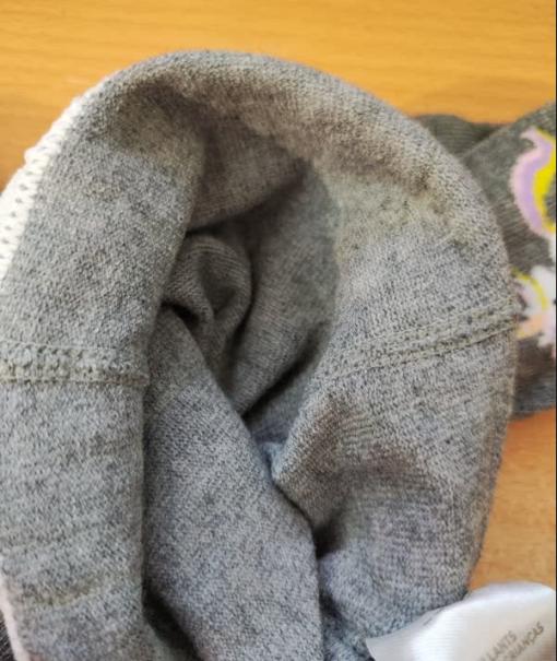 جوراب شلواری برند pocopiano طرح یونیکورن طوسی رنگ