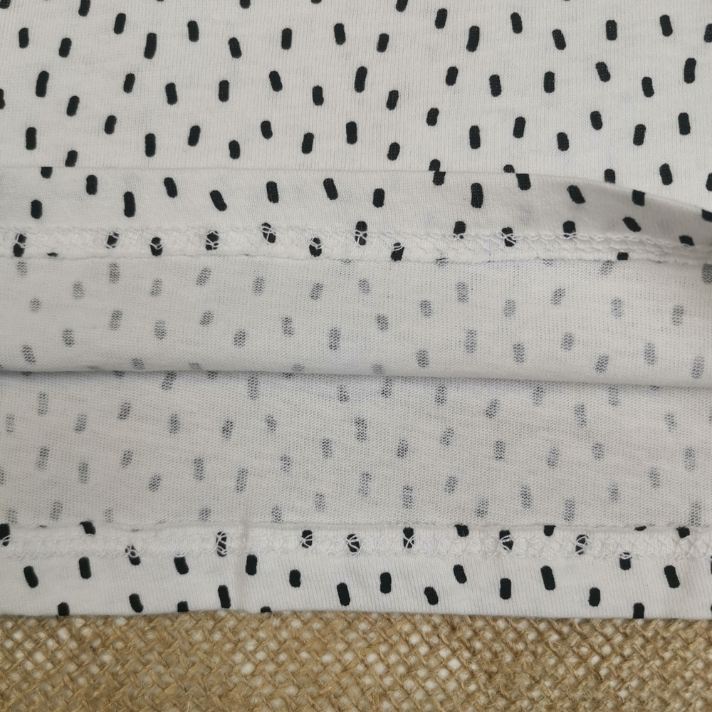 بلوز نوزادی دخترانه آستین بلند برند لوپیلو سفید رنگ