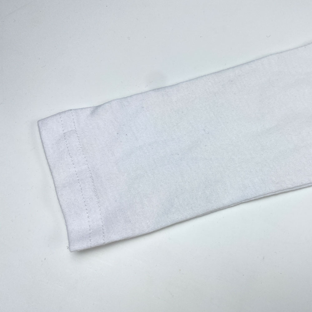 بلوز دخترانه آستین بلند طرح گوی سفید رنگ - 6 تا 8 سال