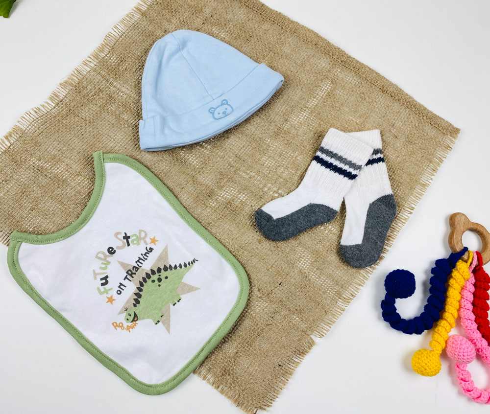 پک 14 عددی لباس سیسمونی پسرانه مدل دوم - 0 تا 3 ماه - Image 2