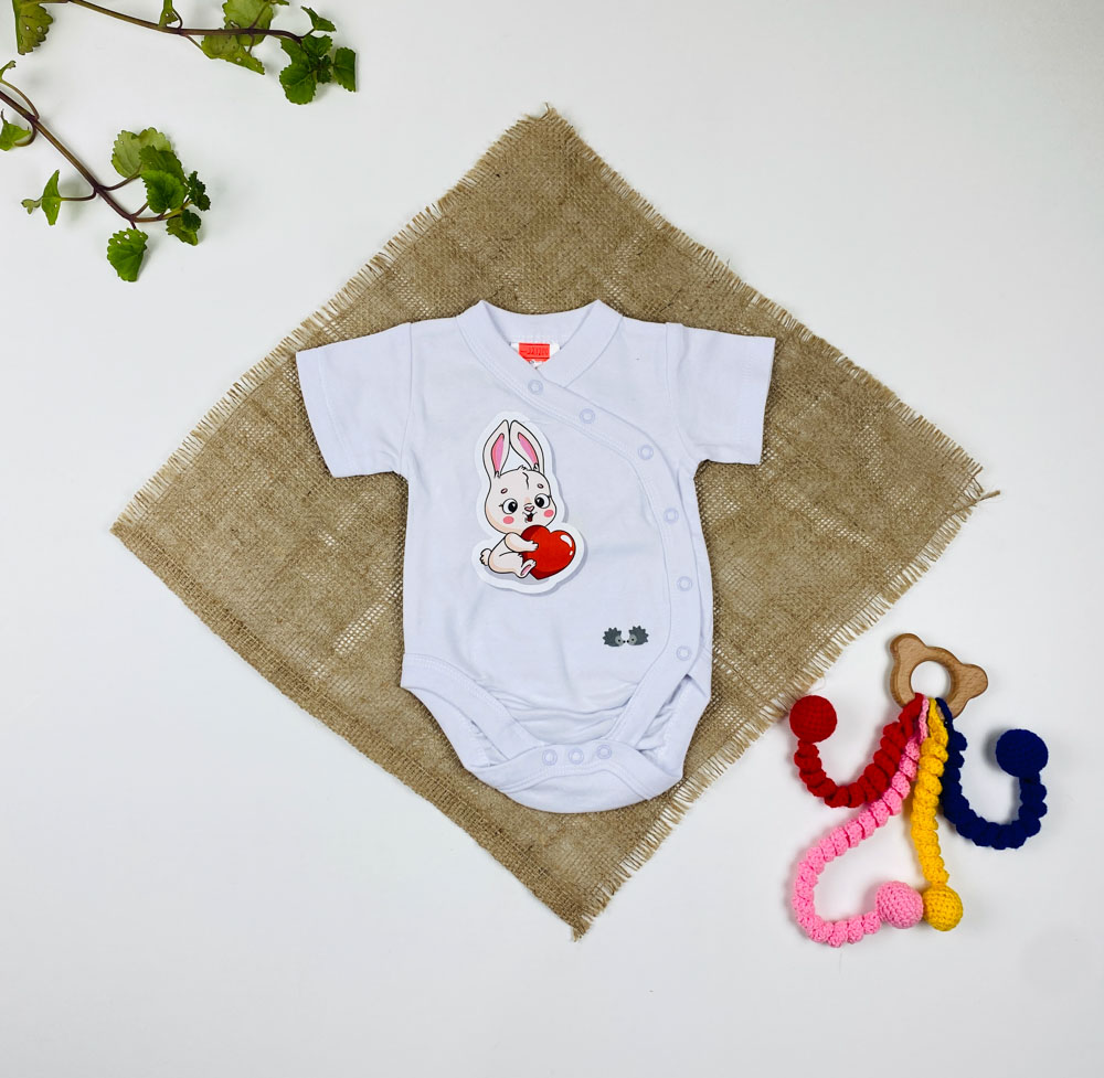 پک 14 عددی لباس سیسمونی دخترانه طرح اول - 0 تا 3 ماه - Image 6