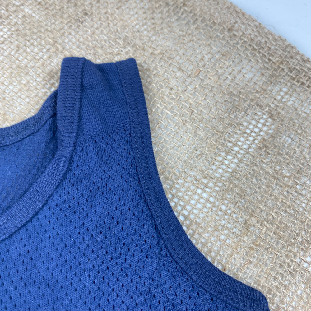 تاپ نوزادی دخترانه آستین تاپ برند لوپیلو طرح ساده یقه گرد سرمه ای رنگ - 12 تا 24 ماه