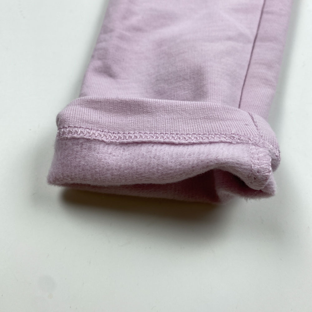 لگ توکرکی طرح کمرکش ساده صورتی کمرنگ