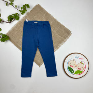 لگ توکرکی طرح کمرکش ساده سبز آبی رنگ