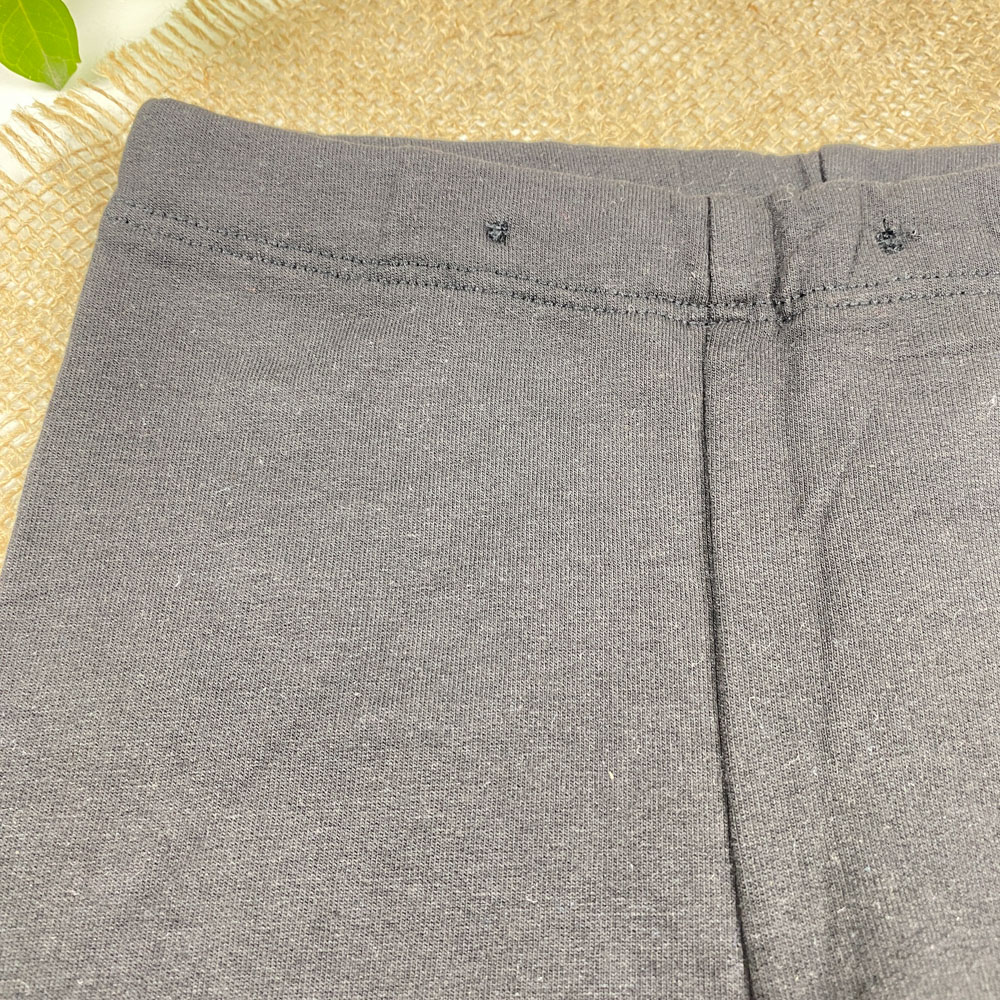 لگ توکرکی طرح کمرکش ساده مشکی رنگ