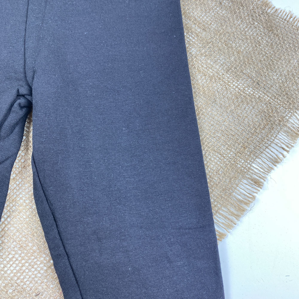 لگ توکرکی طرح کمرکش ساده مشکی رنگ