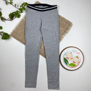 شلوار دخترانه ساده برند Pepperts طرح کمر کش ساده طوسی رنگ - 8 تا 10 سال