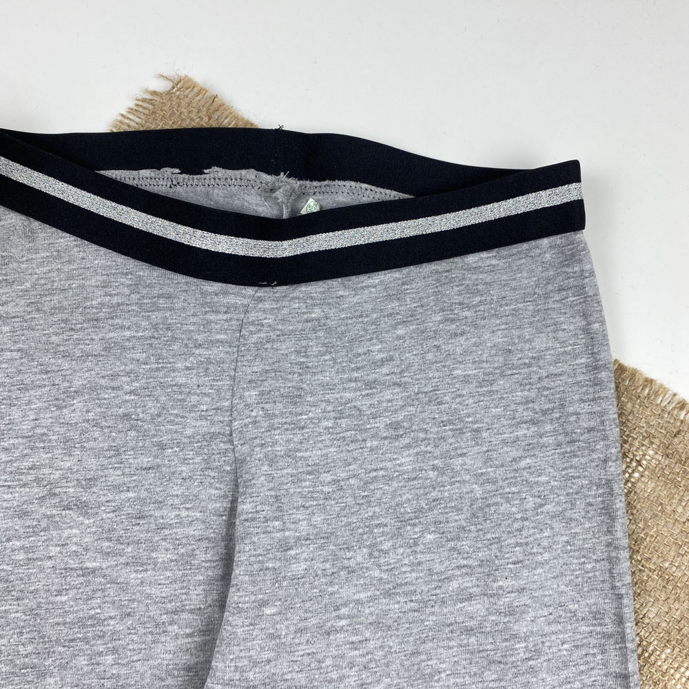 شلوار دخترانه ساده برند Pepperts طرح کمر کش ساده طوسی رنگ - 8 تا 10 سال