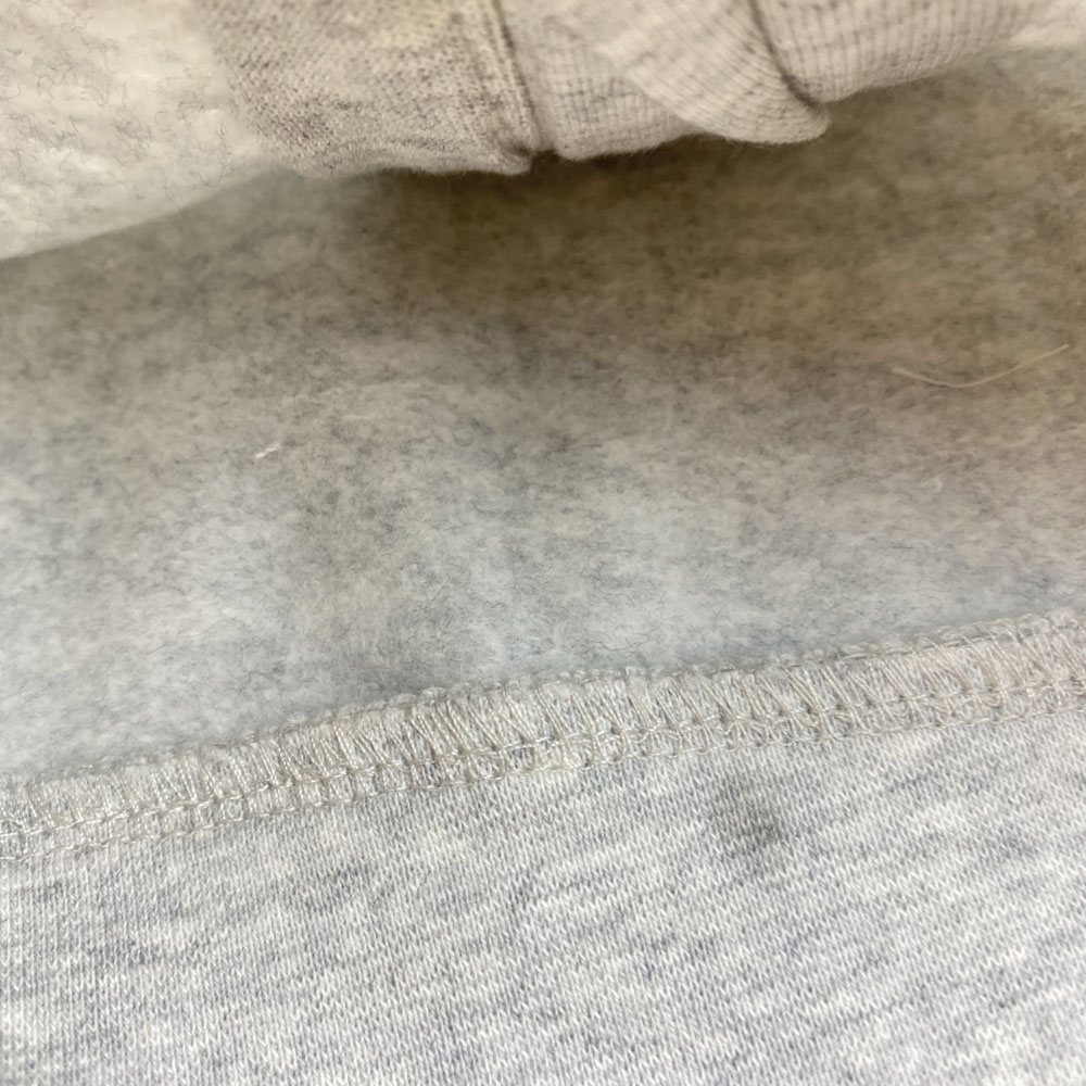 سویشرت نوزادی آستین بلند برند لوپیلو طرح ساده جلو زیپی کلاه دار طوسی روشن رنگ - 6 تا 12 ماه