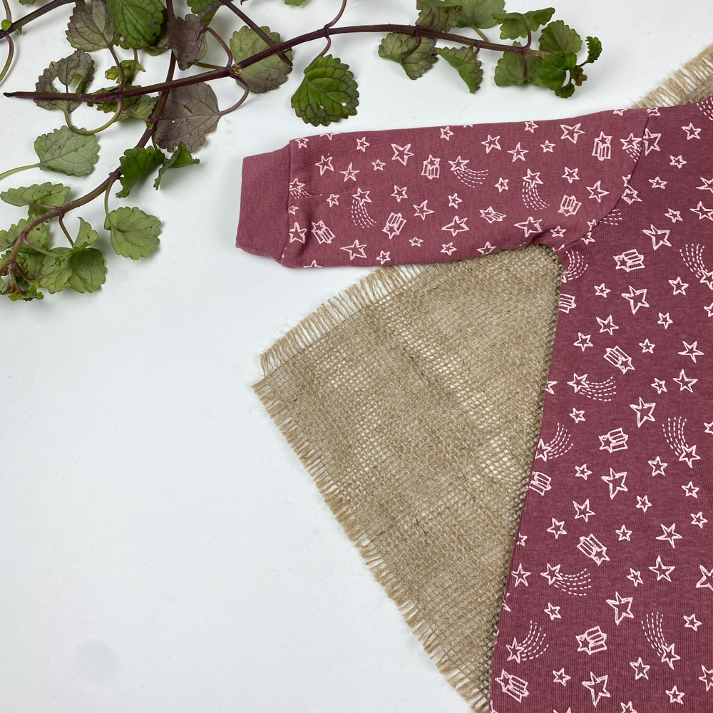 سرهمی نوزادی آستین بلند برند لوپیلو طرح ستاره ای جورابی جلو دکمه کالباسی رنگ - 4 تا 6 ماه